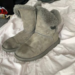 80% off UGG Australia Gray Button Boots